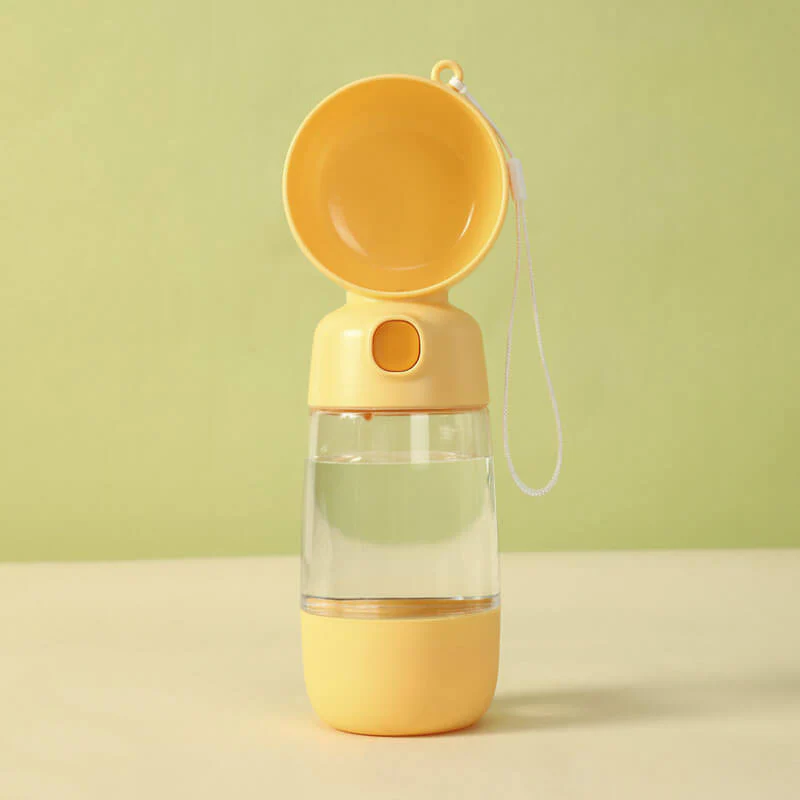 2 en 1 Bouteille d'Eau Portable pour Chien en Extérieur - Image 8