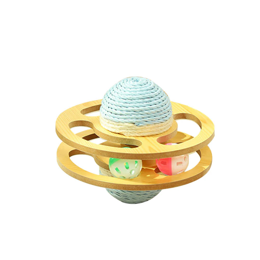 Balle à gratter en sisal jouet interactif pour chat - Image 7