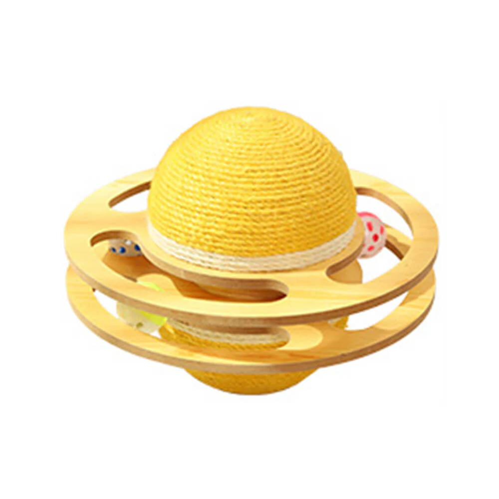 Balle à gratter en sisal jouet interactif pour chat - Image 8