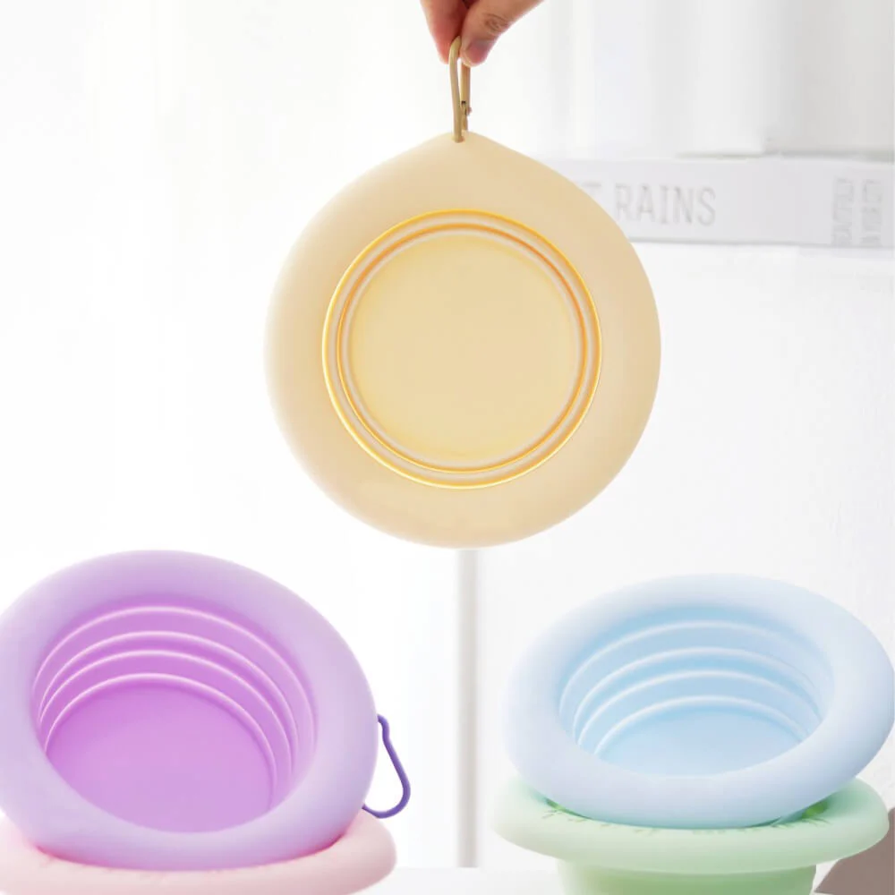 Bol pliant pour animaux de compagnie Bol en silicone portable - Image 2