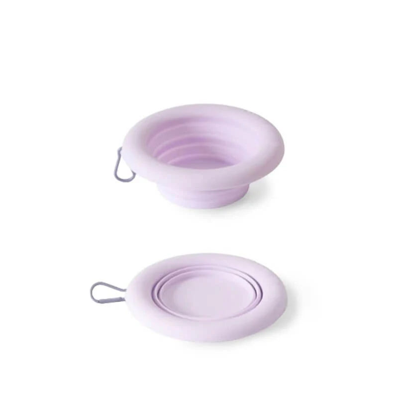 Bol pliant pour animaux de compagnie Bol en silicone portable - Image 7