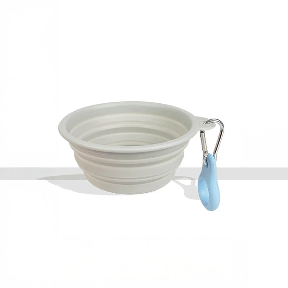 Bol pour chien en silicone portable pliable et extensible pour nourriture et eau - Image 3