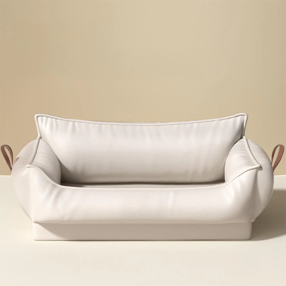 Canapé-lit de luxe en latex naturel pour chien et chat anti-rayures - Image 7