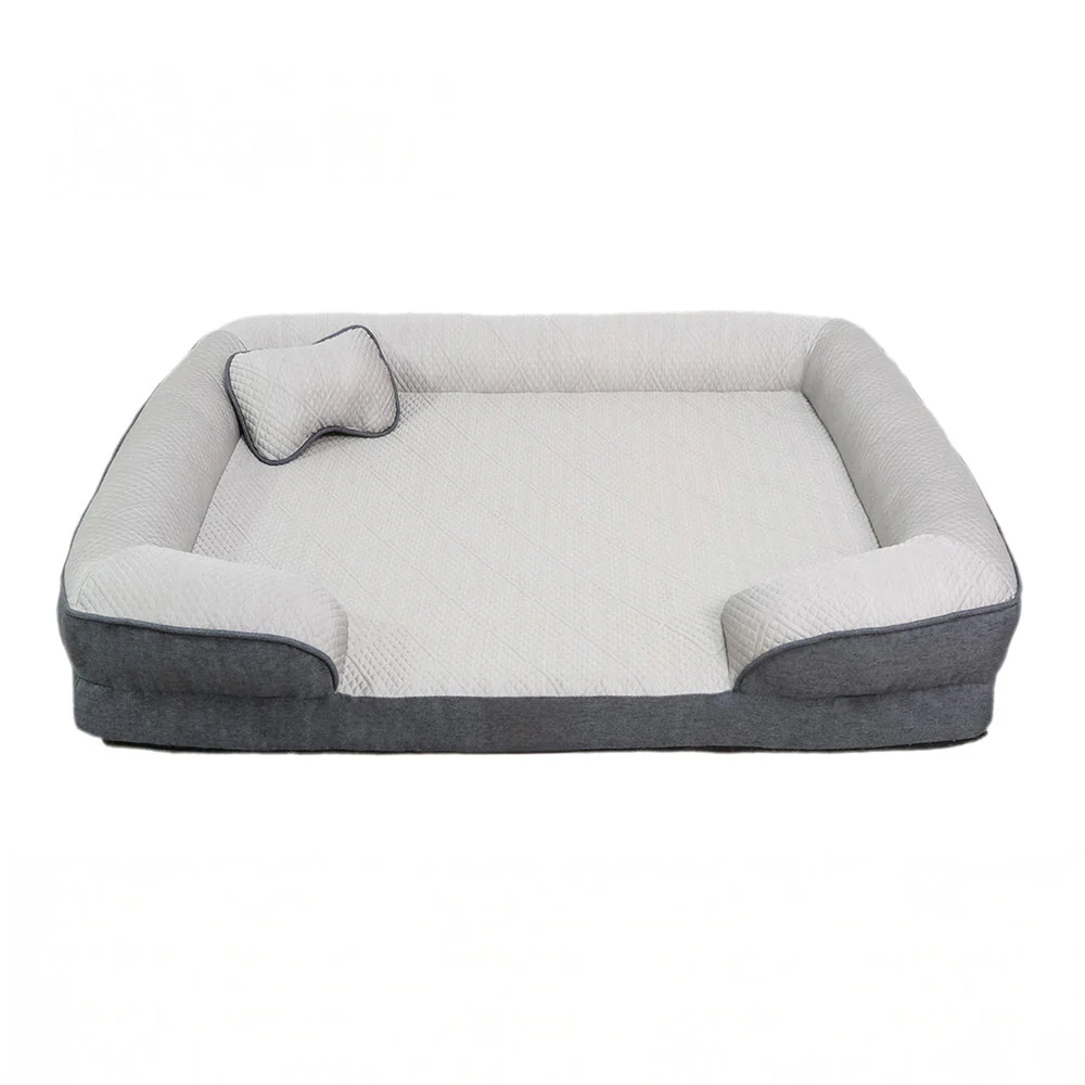 Canapé lit orthopédique rafraîchissant lavable pour grand chien - Image 12