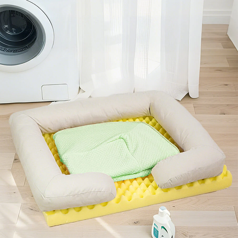 Canapé lit orthopédique rafraîchissant lavable pour grand chien - Image 7