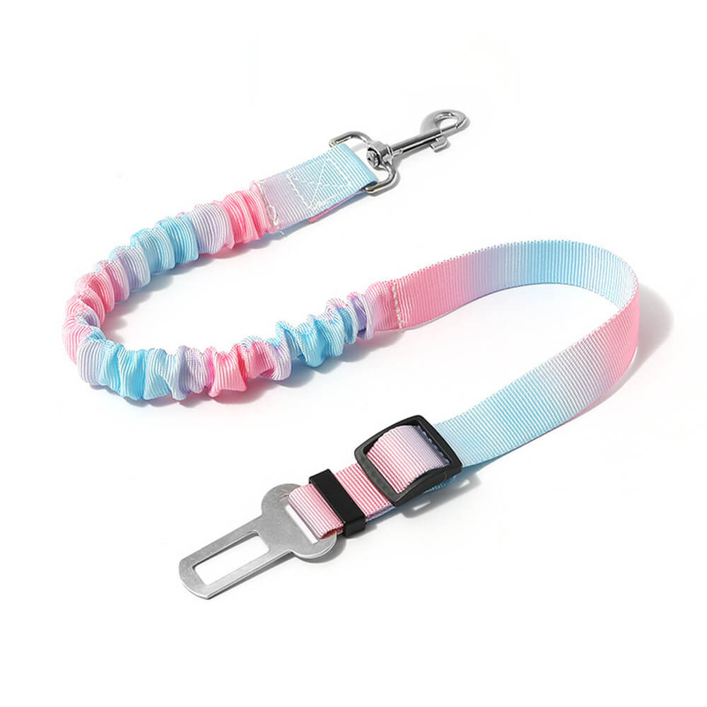 Ceinture de sécurité pour animaux avec amorti élastique dégradé - Image 11