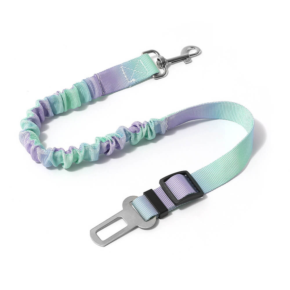 Ceinture de sécurité pour animaux avec amorti élastique dégradé - Image 12