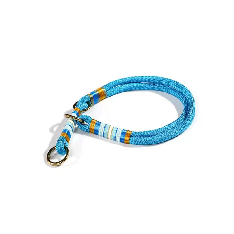 Collier de dressage pour chien en corde tressée main-Exclusif app - Image 6