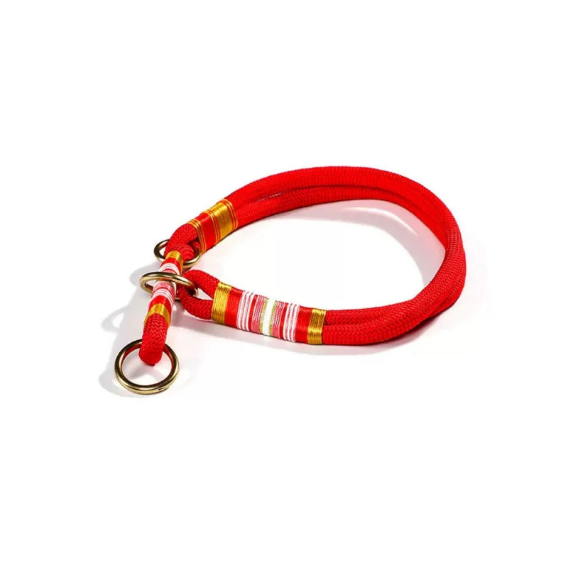Collier de dressage pour chien en corde tressée main-Exclusif app - Image 8