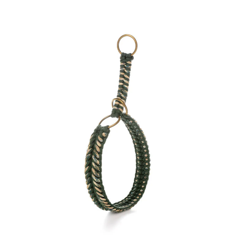 Collier et Laisse Lumineux Grand Chien Faits Main Anti-Traction - Image 15