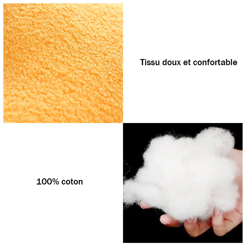 Coussin de canapé mignon à forme géométrique tordue - Image 3