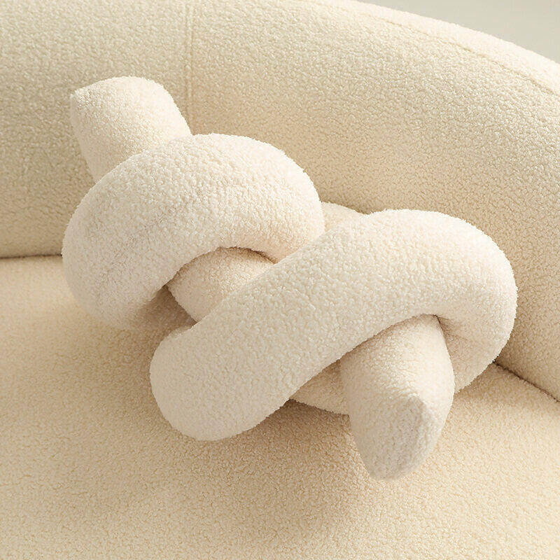 Coussin de canapé mignon à forme géométrique tordue - Image 6