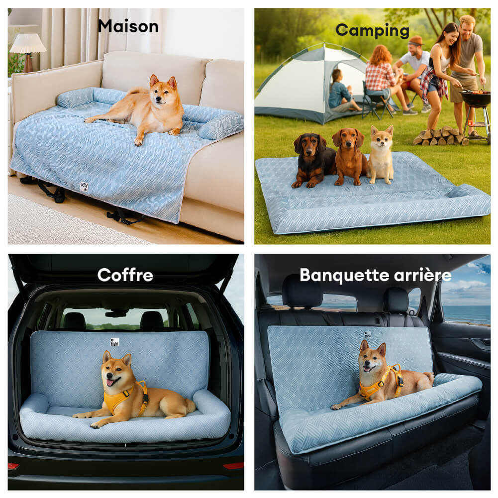 Coussin de sécurité pour chien grande taille Chill Rover pour voyage frais en voiture - Image 6
