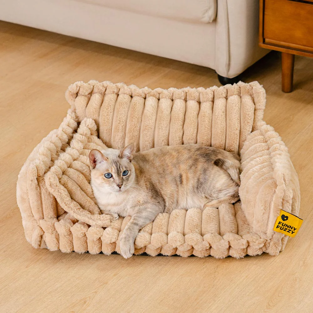 Coussin de soutien doux et apaisant lavable pour chat - Snoozy Dream - Image 11