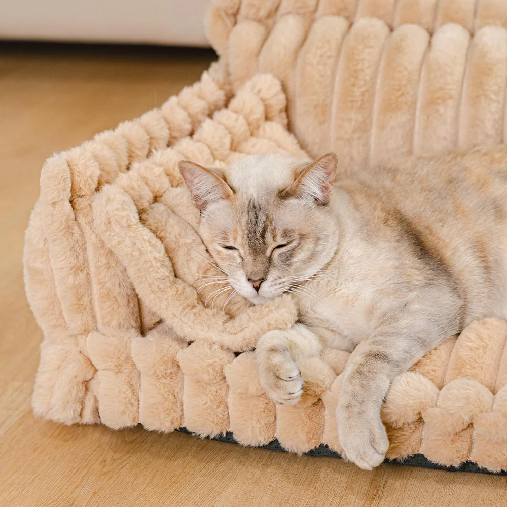 Coussin de soutien doux et apaisant lavable pour chat - Snoozy Dream - Image 12
