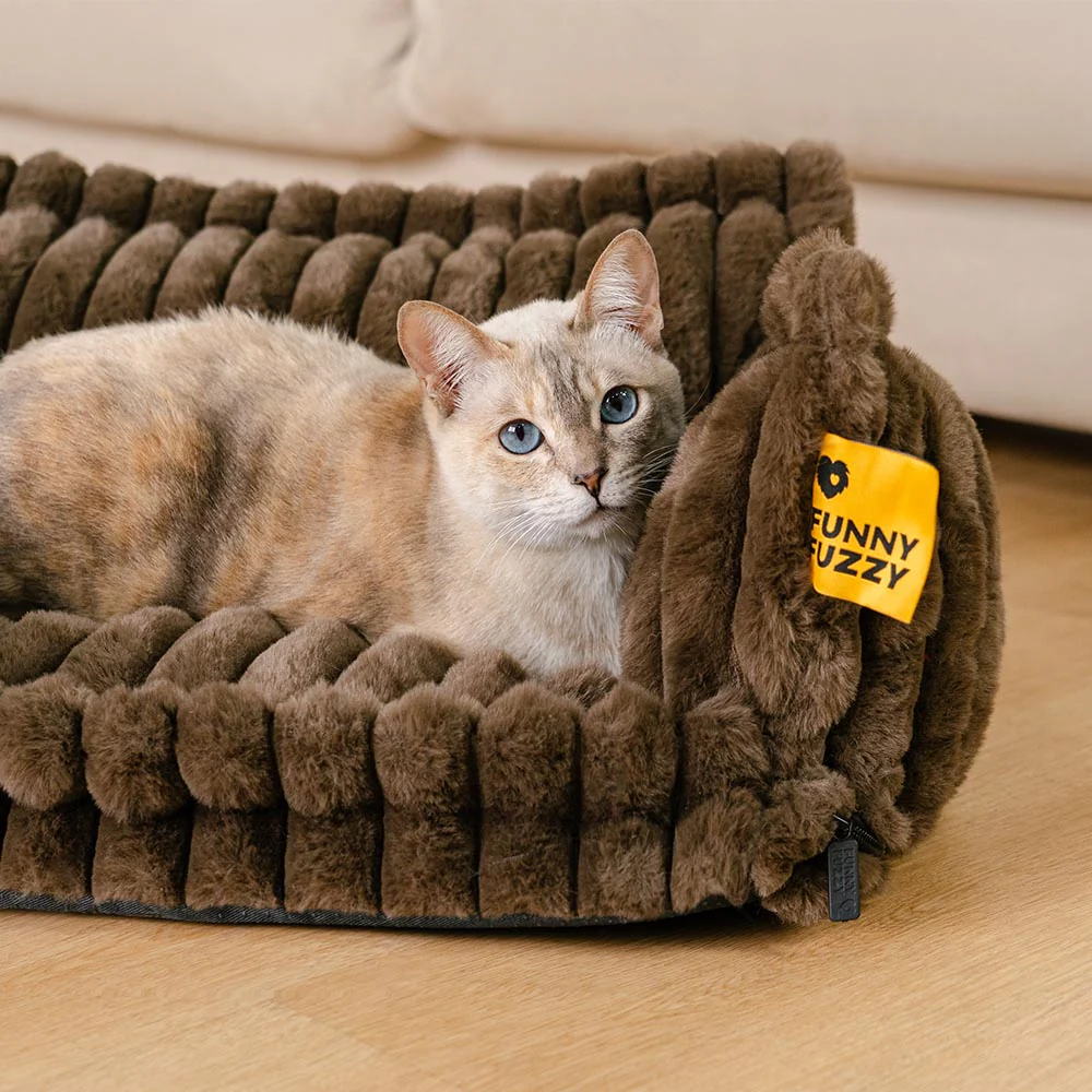 Coussin de soutien doux et apaisant lavable pour chat - Snoozy Dream - Image 3