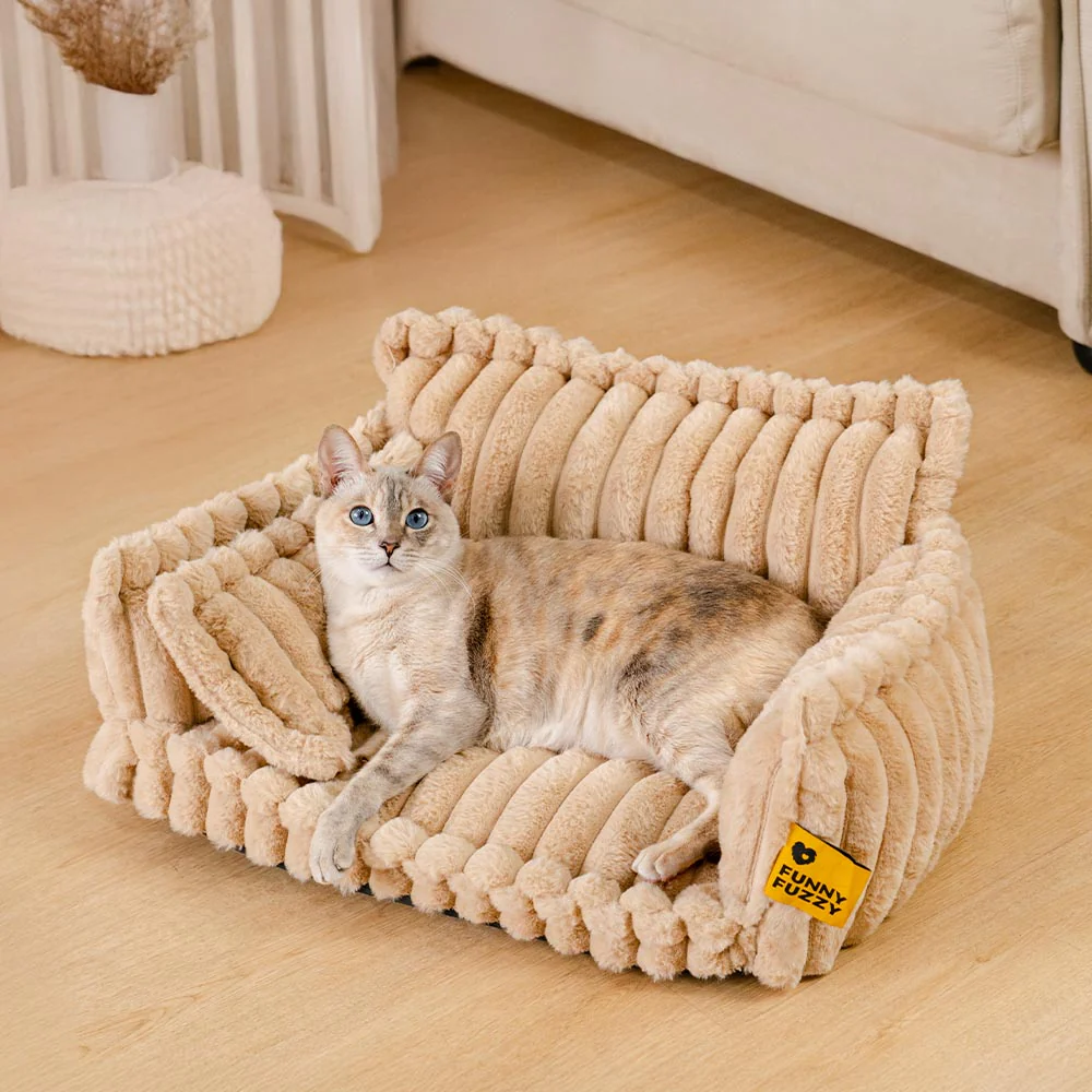 Coussin de soutien doux et apaisant lavable pour chat - Snoozy Dream - Image 9