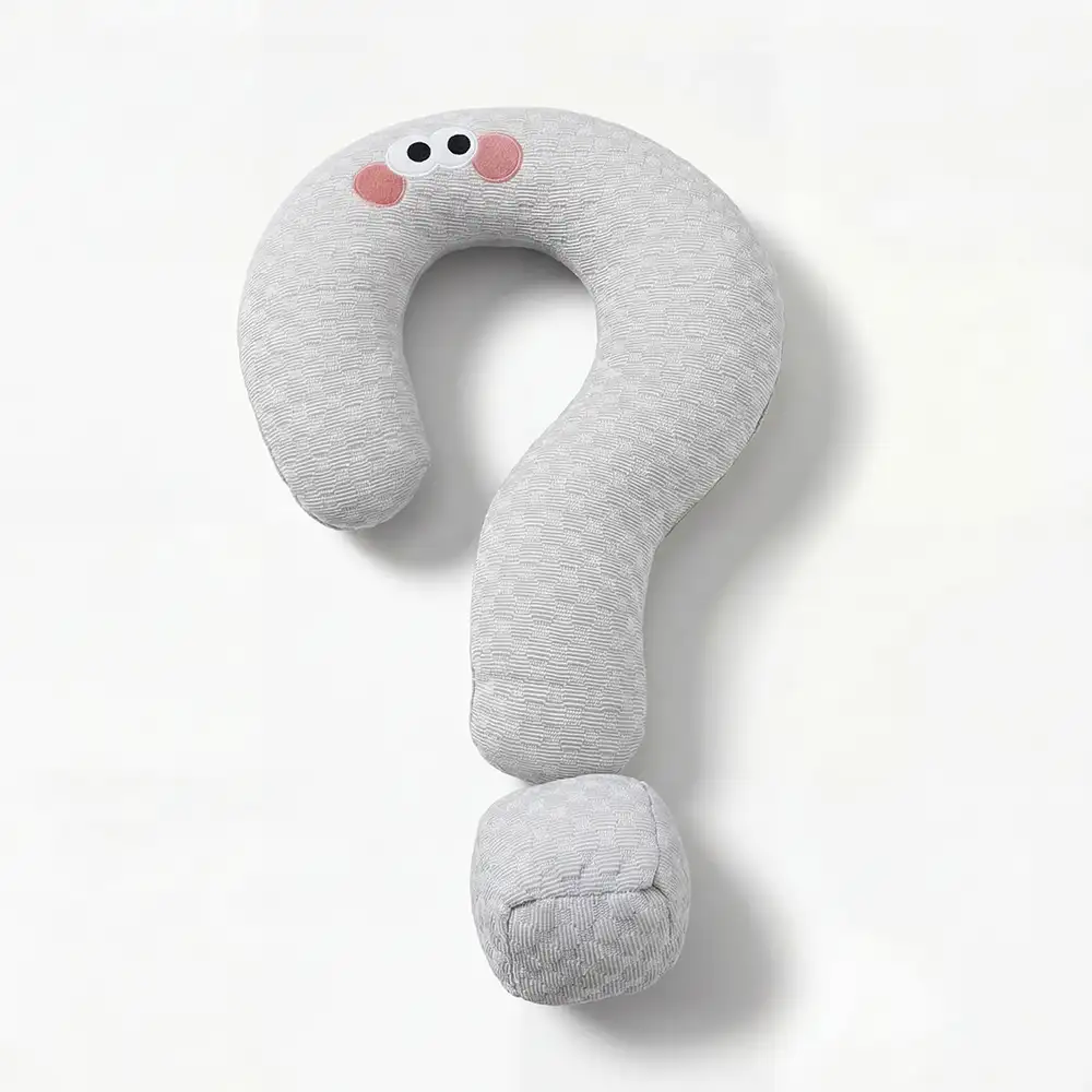 Coussin en soie glacée à refroidissement point d'interrogation - Image 10