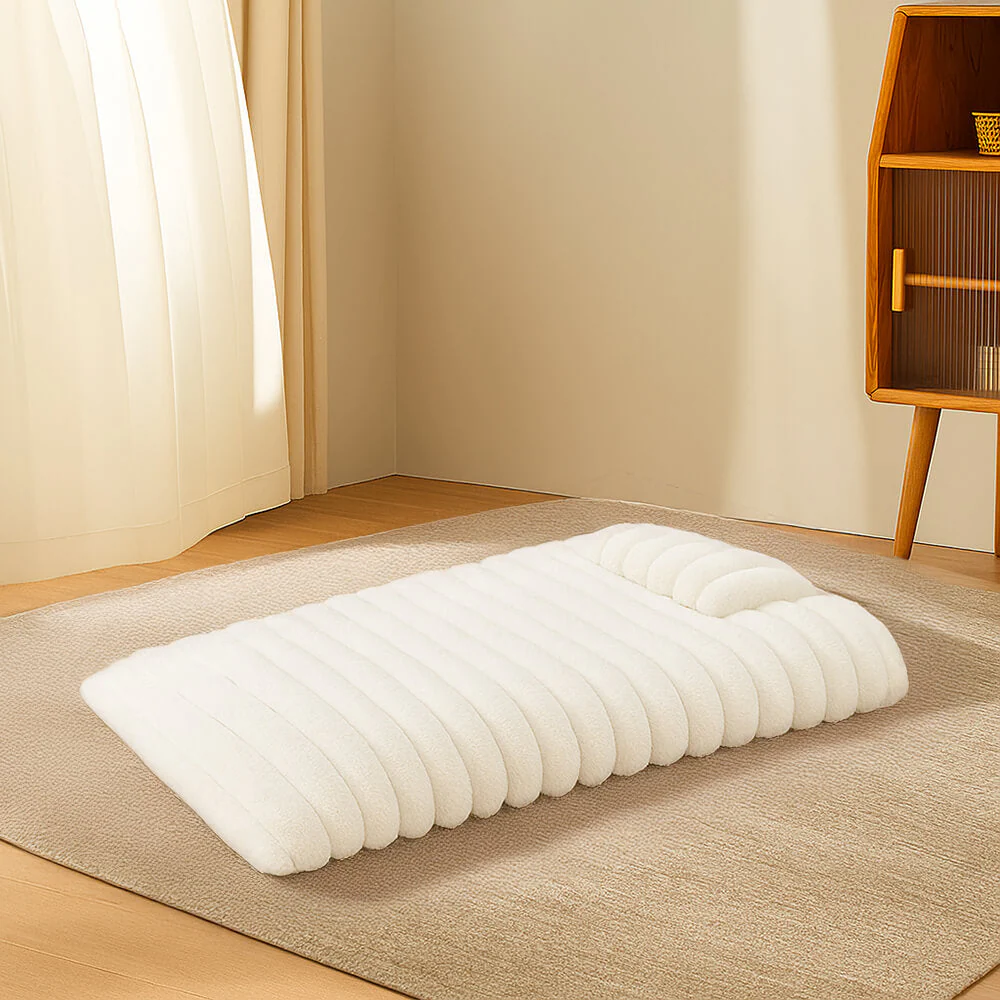 Coussin épais en peluche douillet pour chien avec oreiller apaisant - Image 4