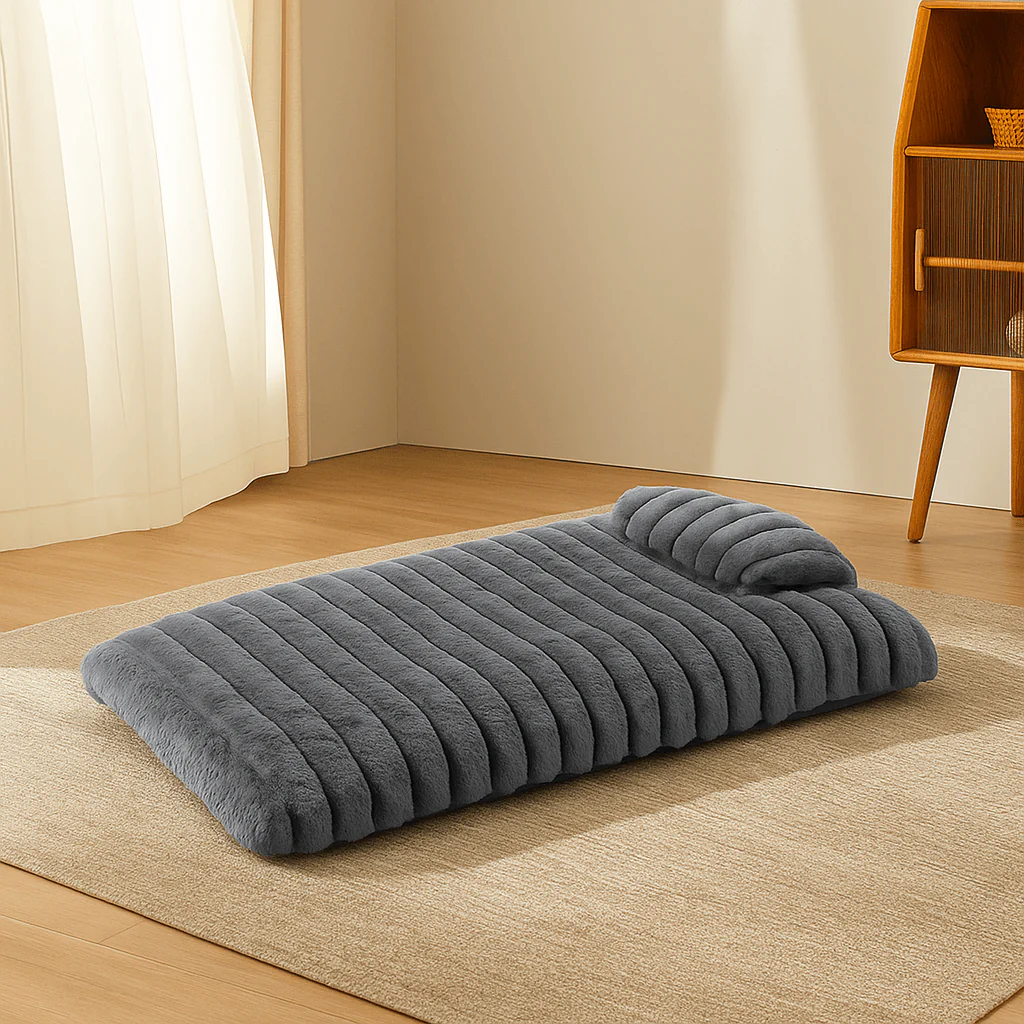Coussin épais en peluche douillet pour chien avec oreiller apaisant - Image 8