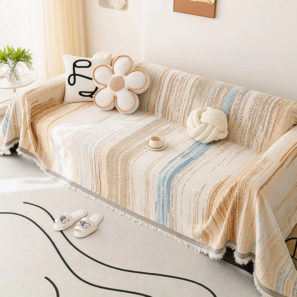 Jeté de canapé plaid pour canape - Image 3