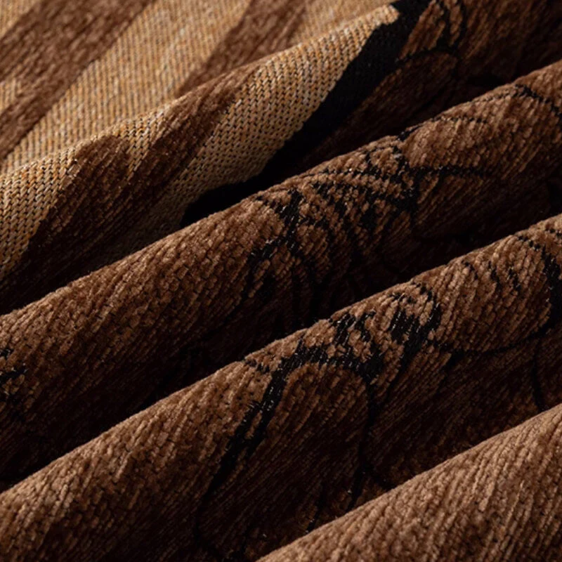 Jeté de canapé housse de canapé vintage en chenille anti-rayures - Image 7