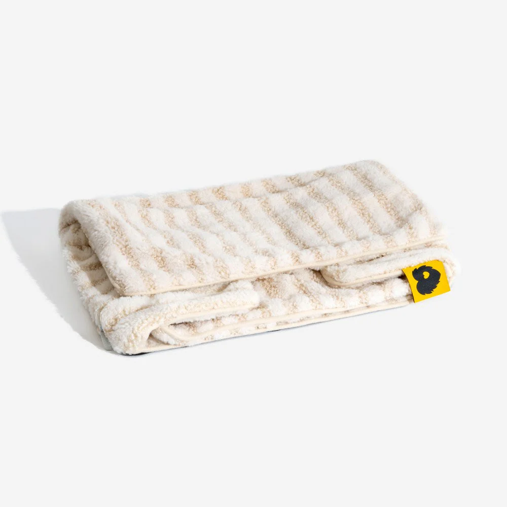 Couverture du Lit - Rayée Fausse Laine d'agneau Double Couche pour Animaux de Compagnie - Image 2