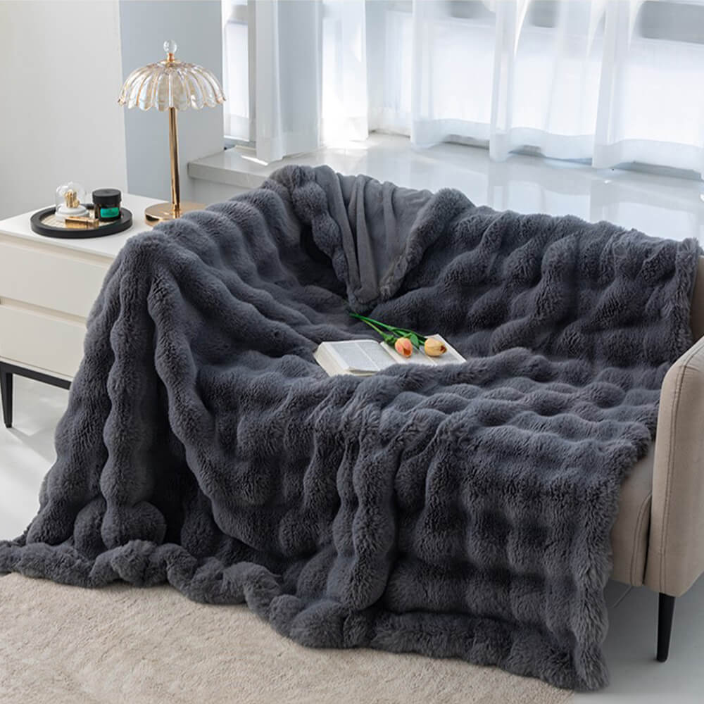 Couverture en Faux Pelage d'Agneau Premium à Double Couche Épaissie Housse de matelas - Image 10