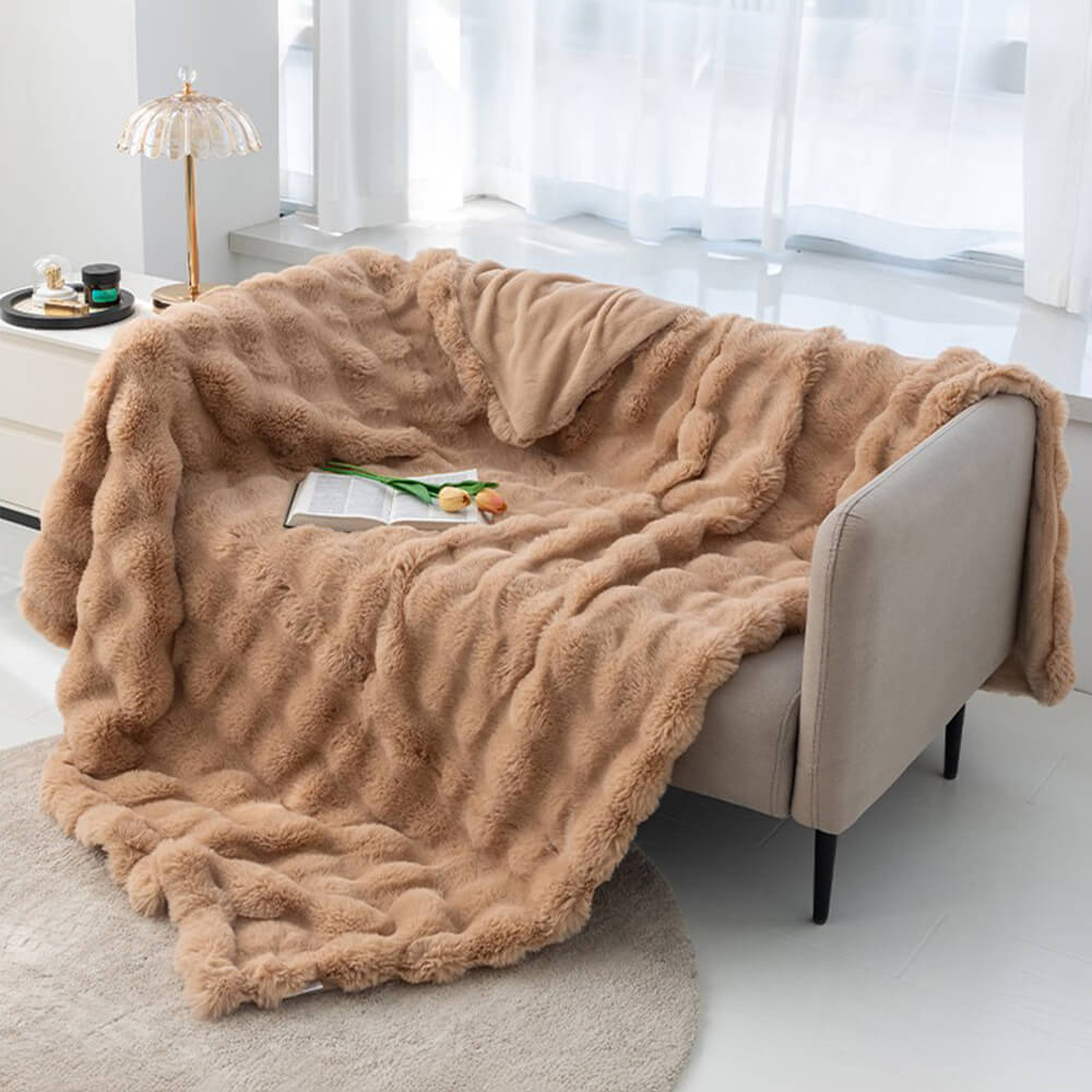 Couverture en Faux Pelage d'Agneau Premium à Double Couche Épaissie Housse de matelas - Image 11