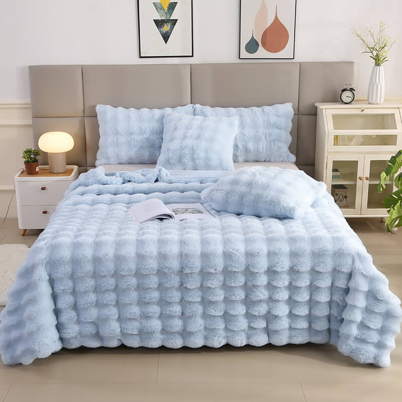Couverture en Faux Pelage d'Agneau Premium à Double Couche Épaissie Housse de matelas - Image 14