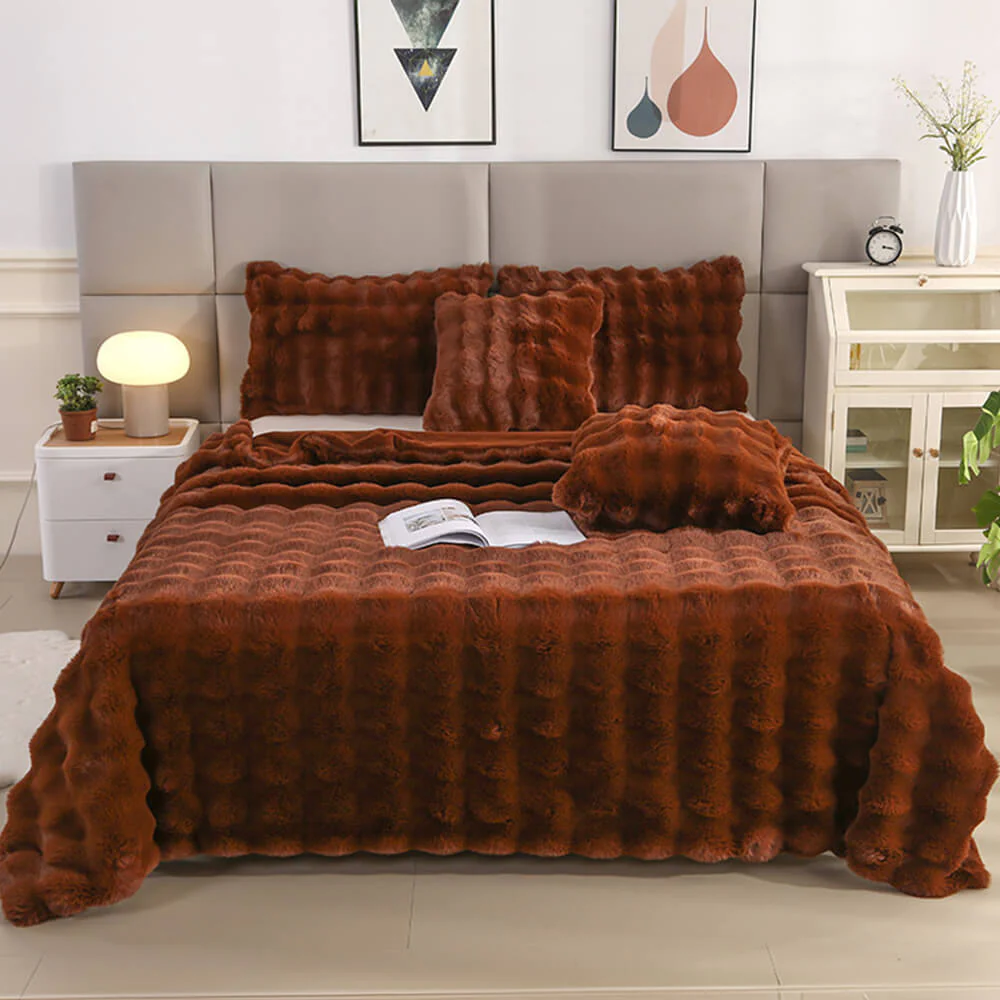 Couverture en Faux Pelage d'Agneau Premium à Double Couche Épaissie Housse de matelas - Image 16