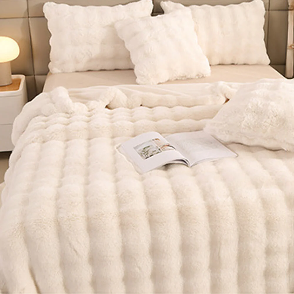 Couverture en Faux Pelage d'Agneau Premium à Double Couche Épaissie Housse de matelas - Image 6