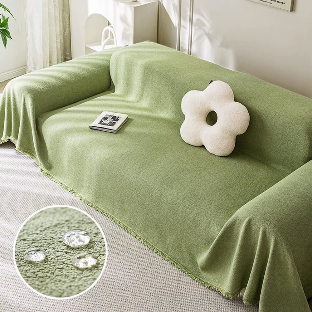 Jeté de canapé plaid pour canapé en peluche teddy douce et résistante à l’eau pour canapé - Image 11