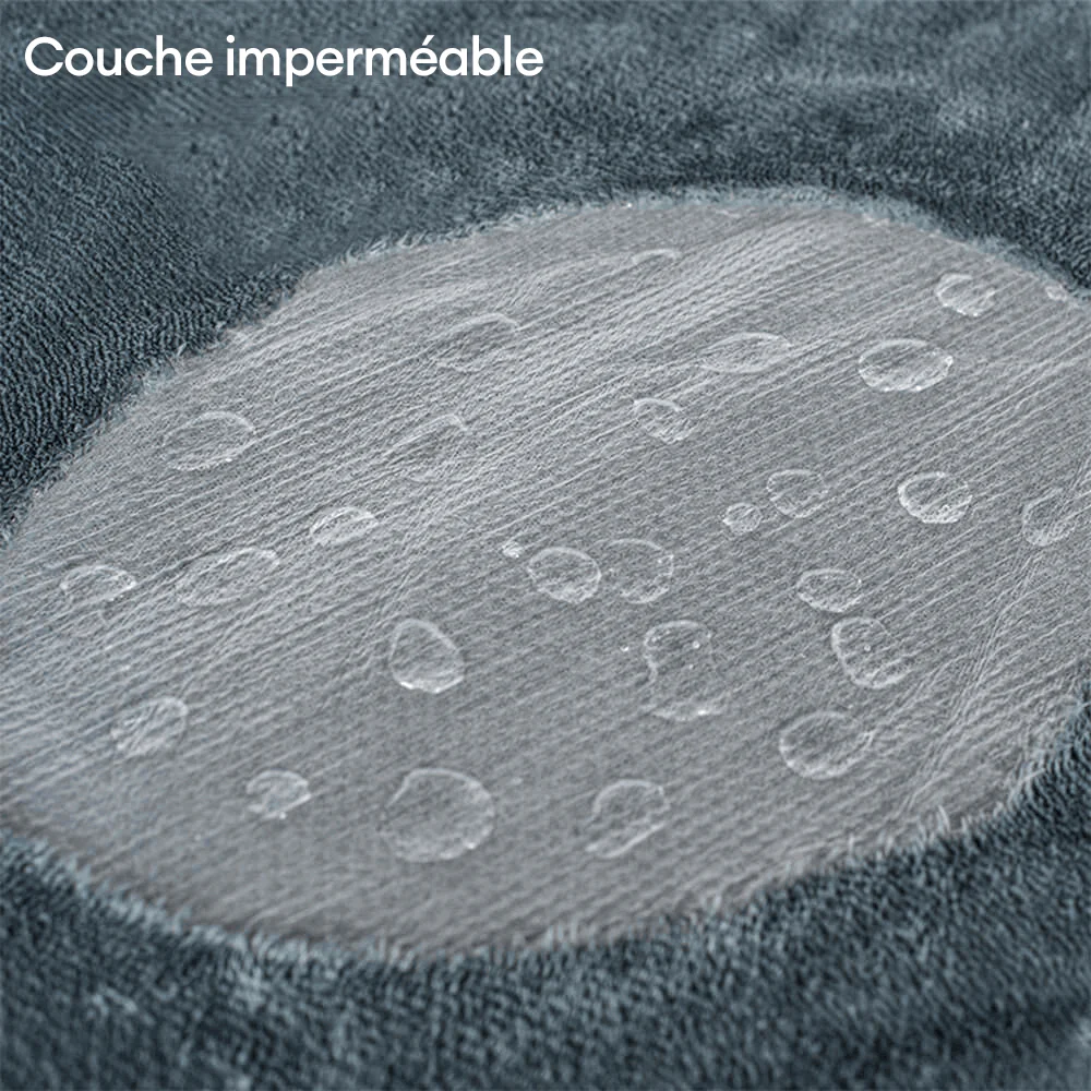 Couverture épaisse en polaire Sherpa imperméable pour chien - Image 4