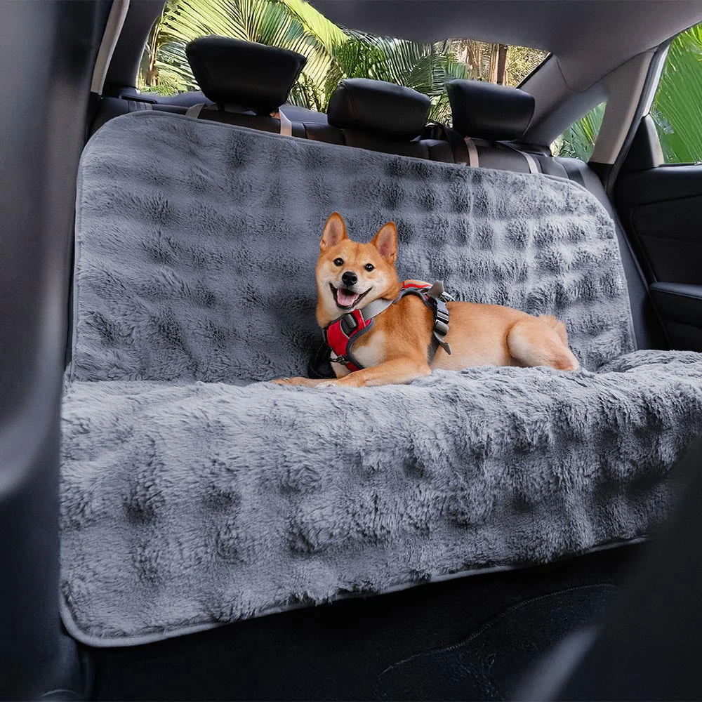 Couverture moelleuse apaisante pour animaux de compagnie Housse de protection siège voiture - Image 3