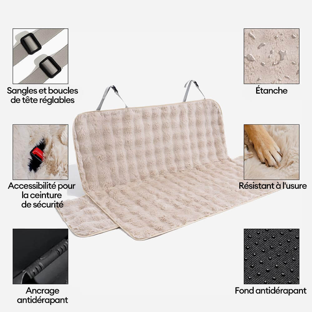 Couverture moelleuse apaisante pour animaux de compagnie Housse de protection siège voiture - Image 7