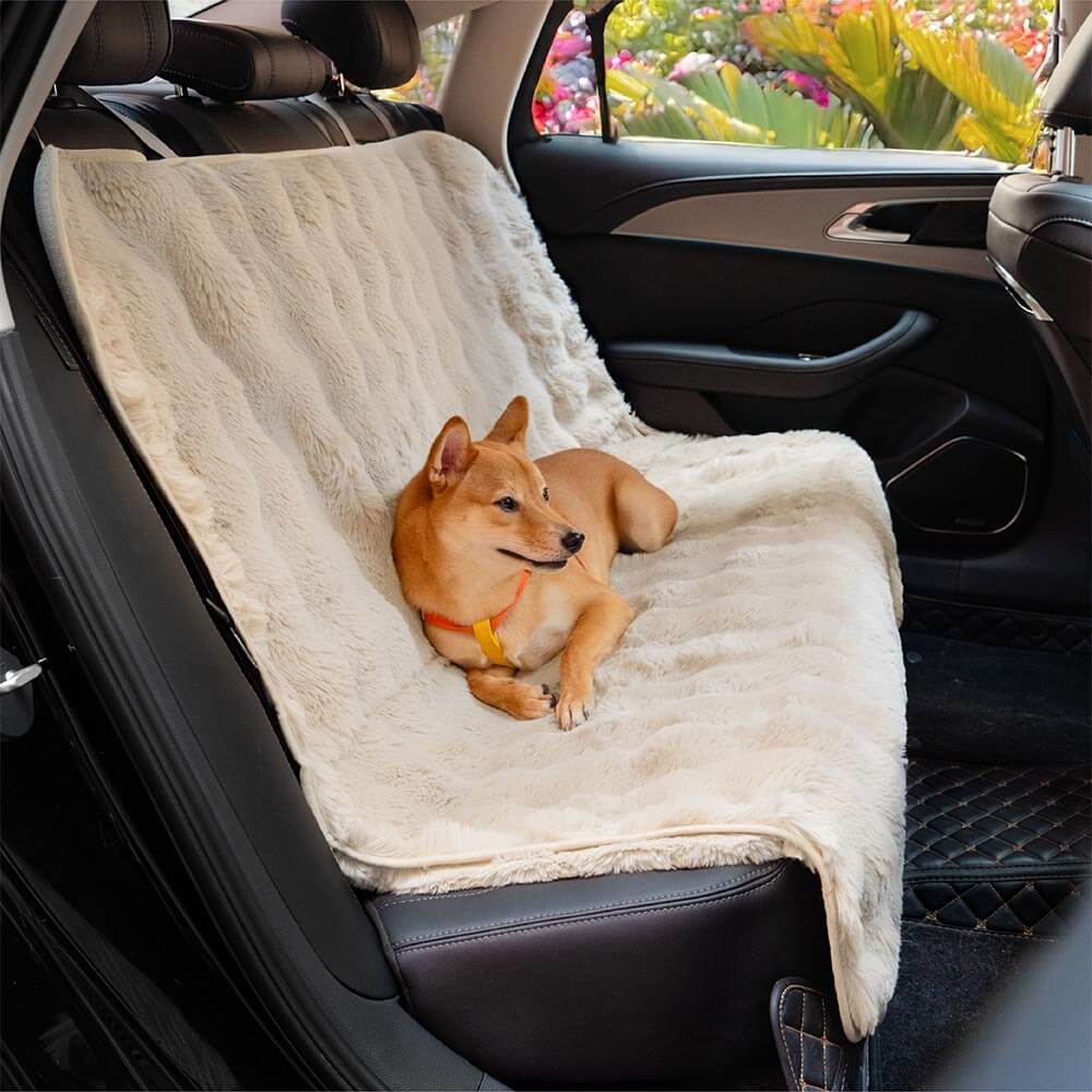 Couverture moelleuse apaisante pour animaux de compagnie Housse de protection siège voiture - Image 8