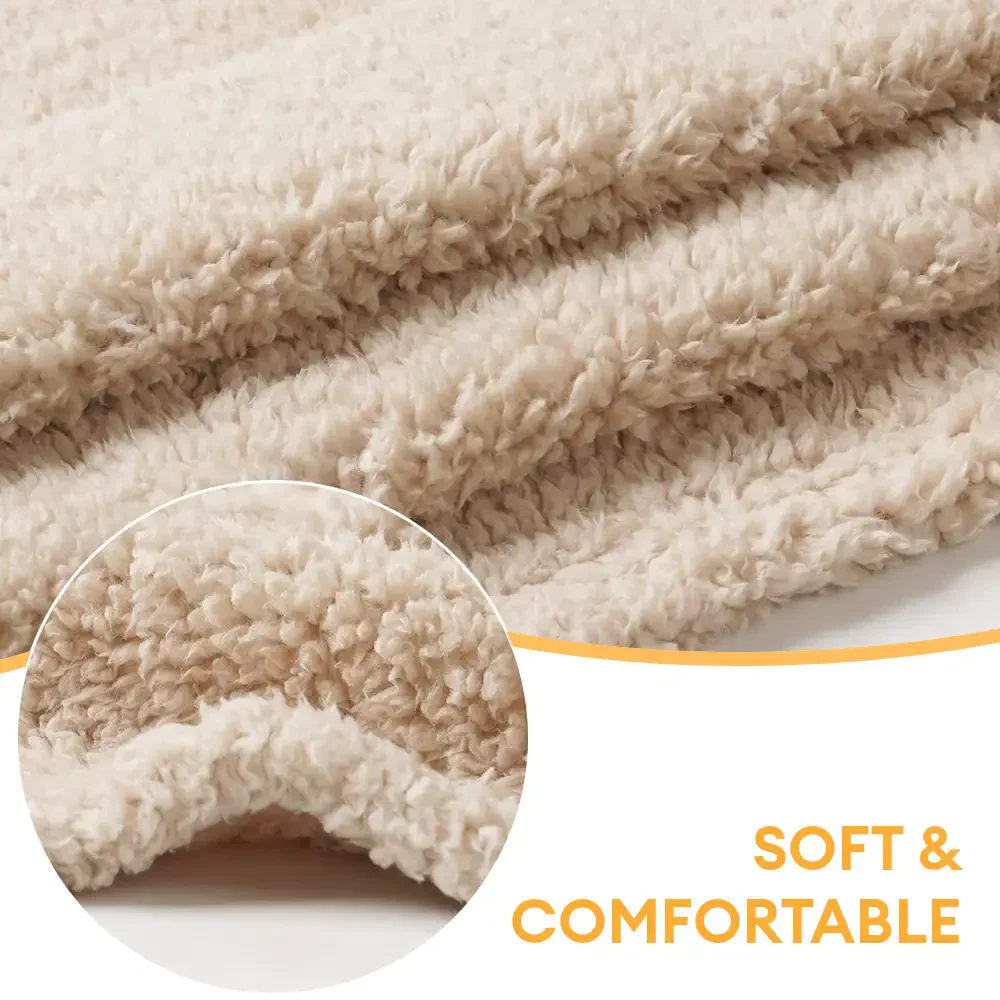 Couverture pour animaux en polaire confortable, chaude et multifonctionnelle. - Image 7