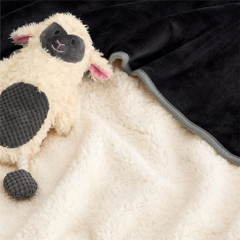 Couverture réversible en polaire pour animaux douce et protectrice - Image 4