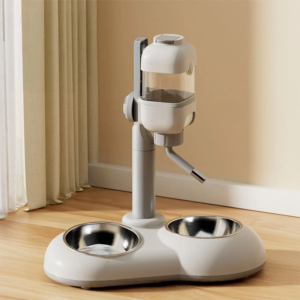 Distributeur automatique pour animaux avec bol d'alimentation et d'eau - Image 10