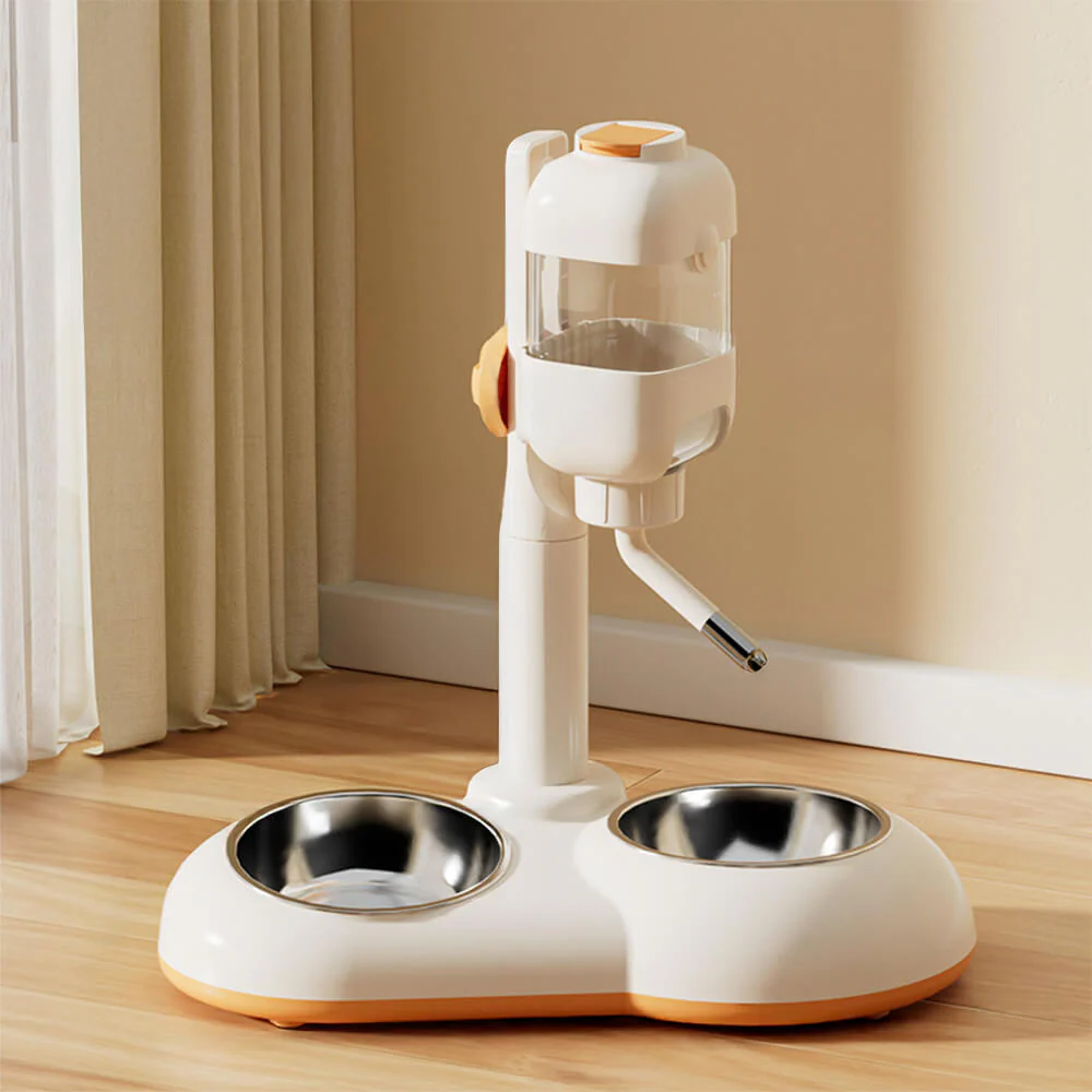 Distributeur automatique pour animaux avec bol d'alimentation et d'eau - Image 8