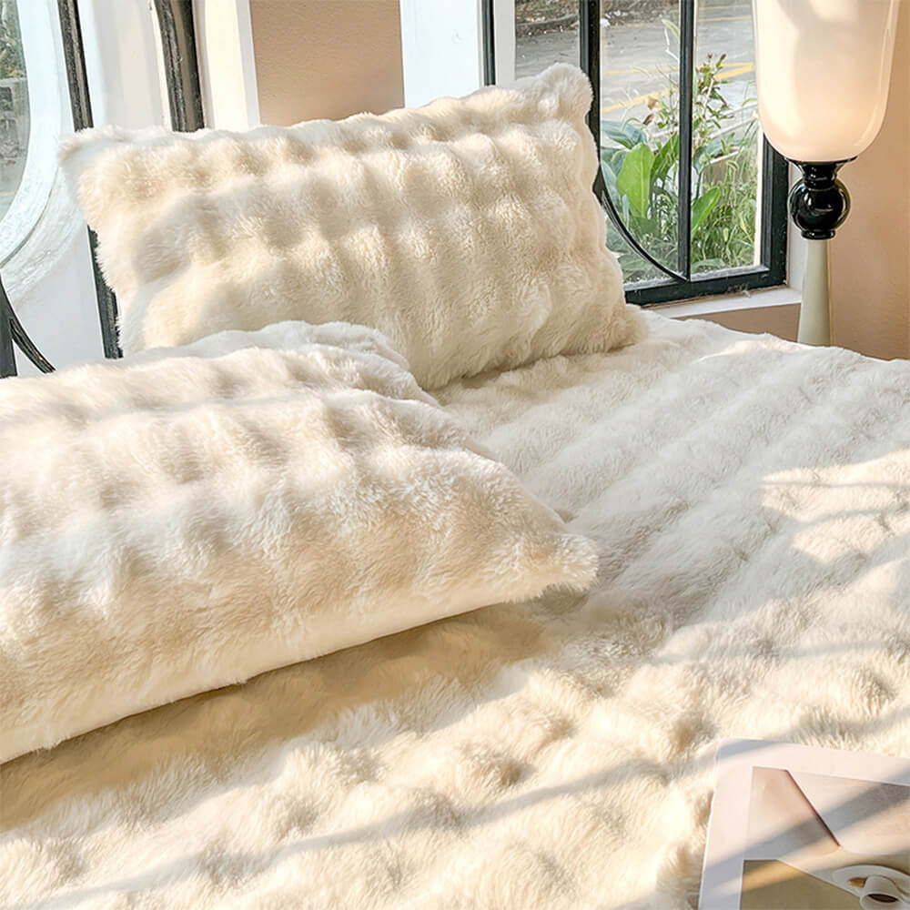 Drap-housse en velours doux pour matelas chaud et agréable Housse de matelas - Image 5