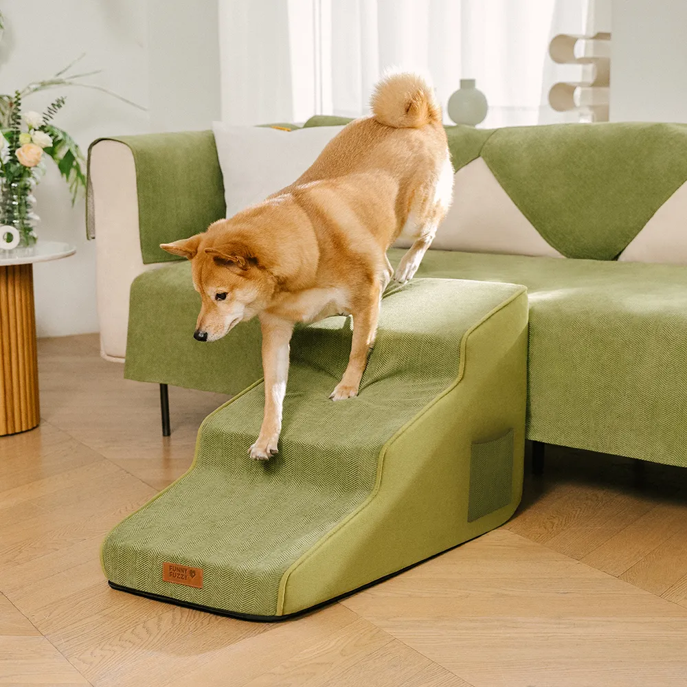 Escaliers pour chien antidérapants extra larges, portables, toutes saisons – Rétro