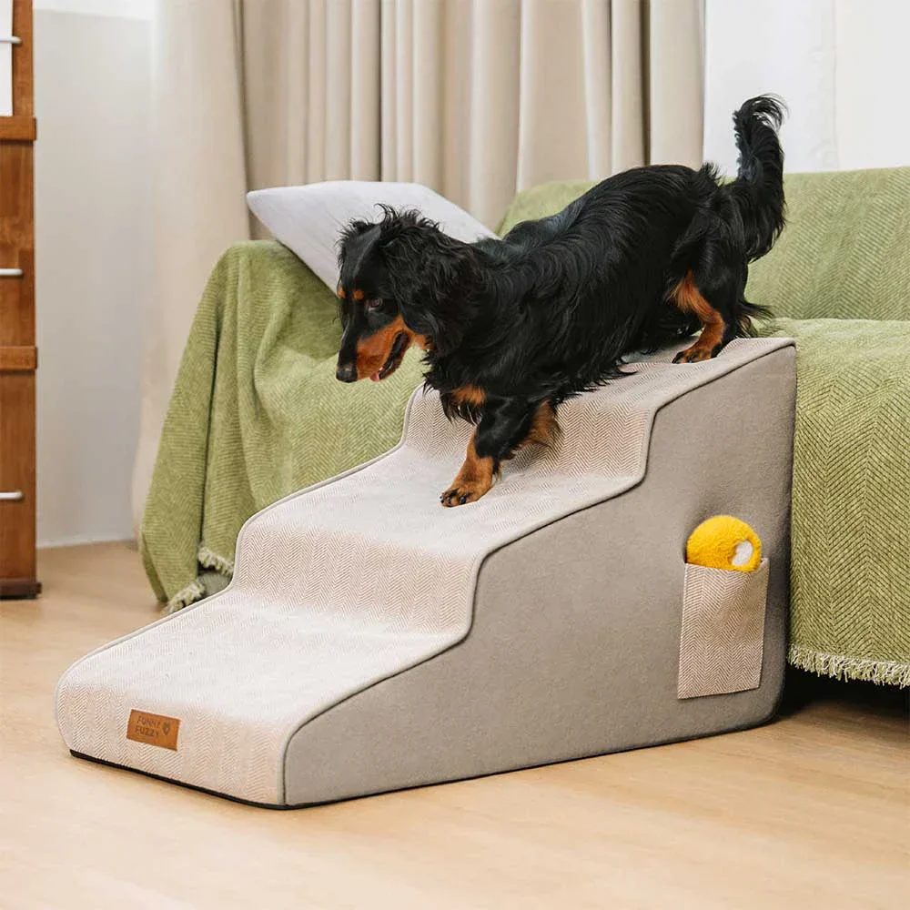 Escaliers pour chien antidérapants extra larges, portables, toutes saisons – Rétro - Image 14