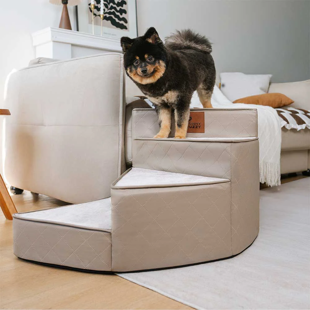 Escaliers pour animaux en similicuir imperméable et amovibles - StepEase