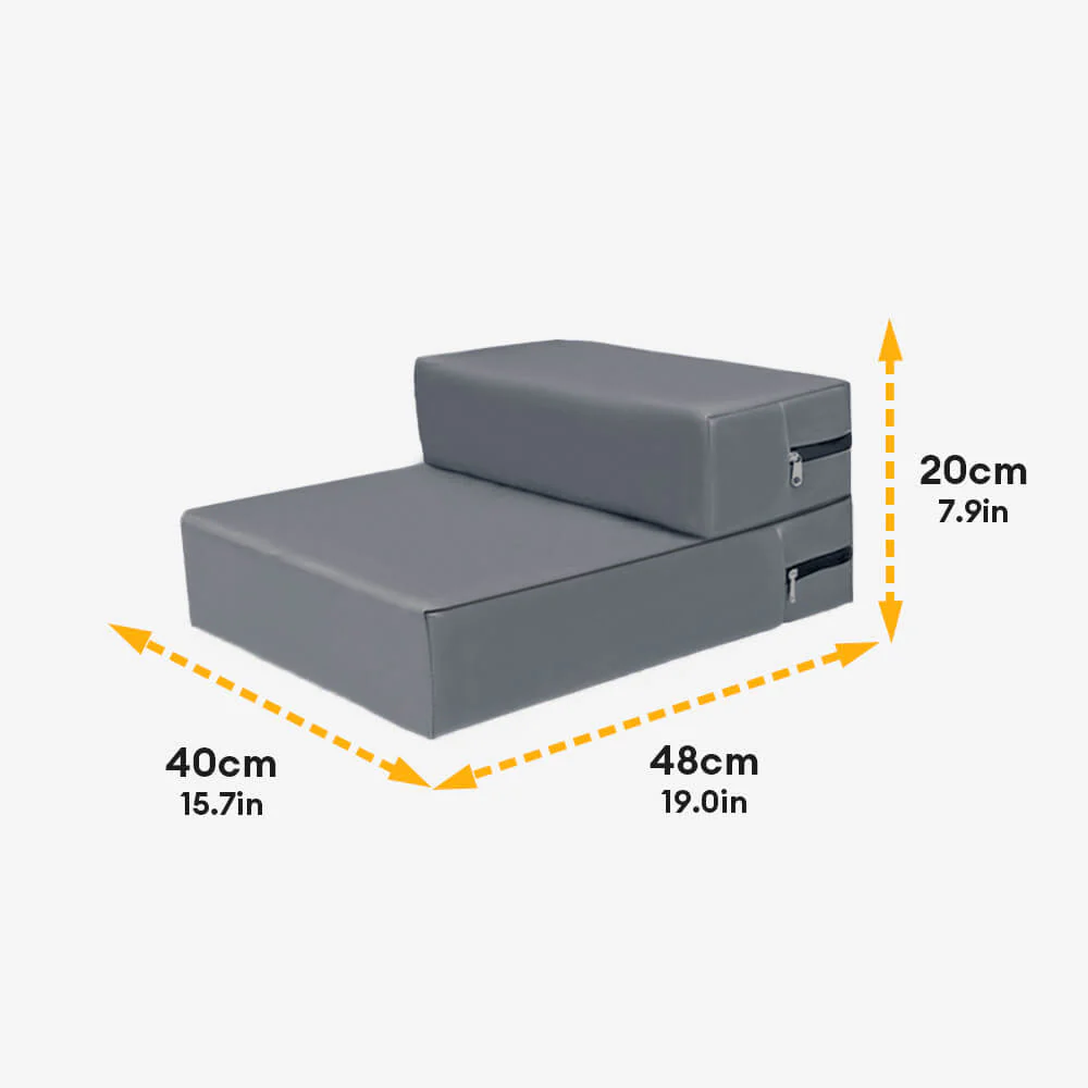 Escaliers pour animaux modulables à plusieurs niveaux en cuir PU imperméable et lavable - Image 24