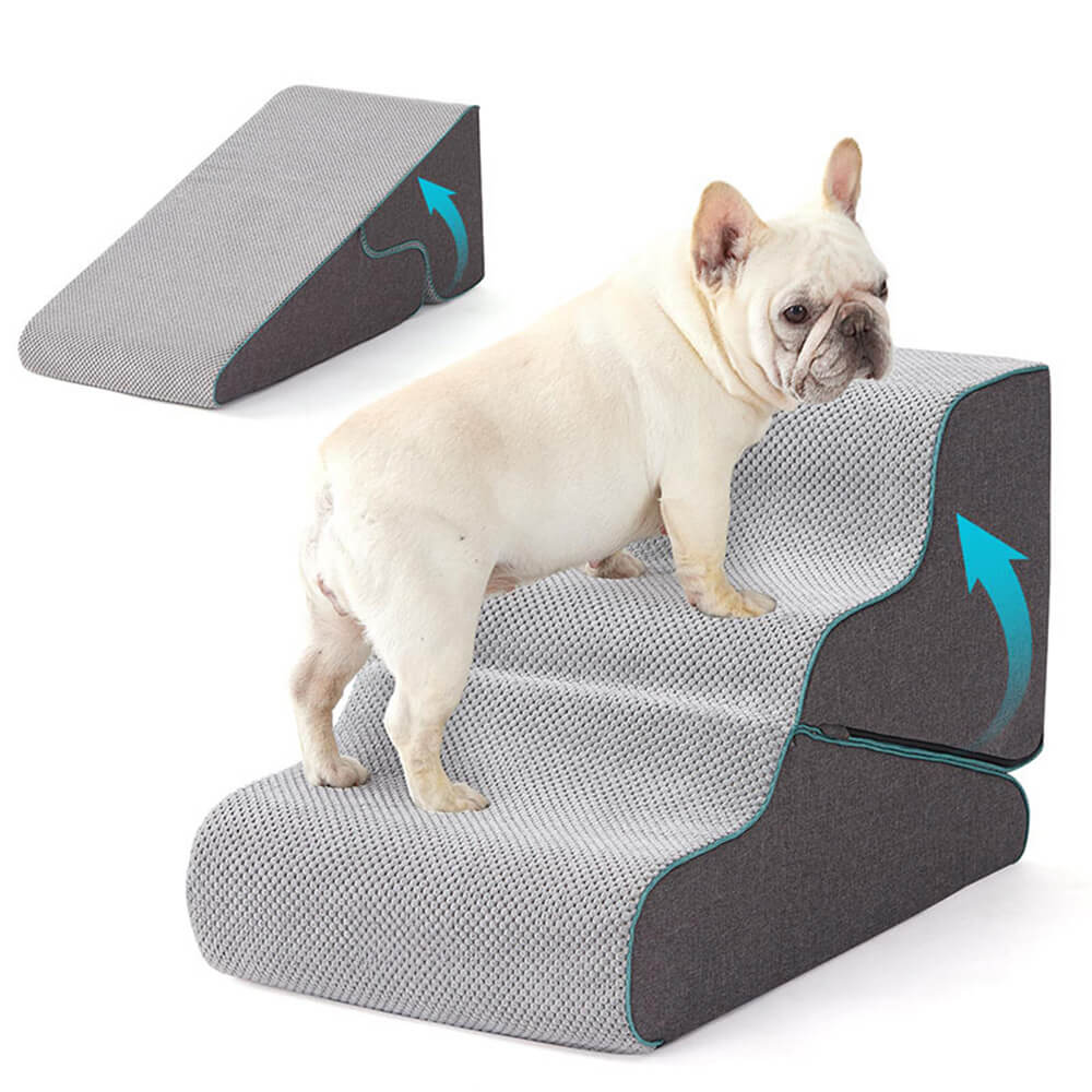 Escaliers pour chien pliables 2 en 1 multifonction avec fonction rampe - Image 3