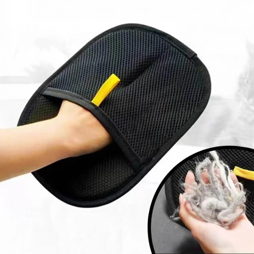 Gant de nettoyage double face pour poils d’animaux fibres électrostatiques-Exclusif app - Image 2