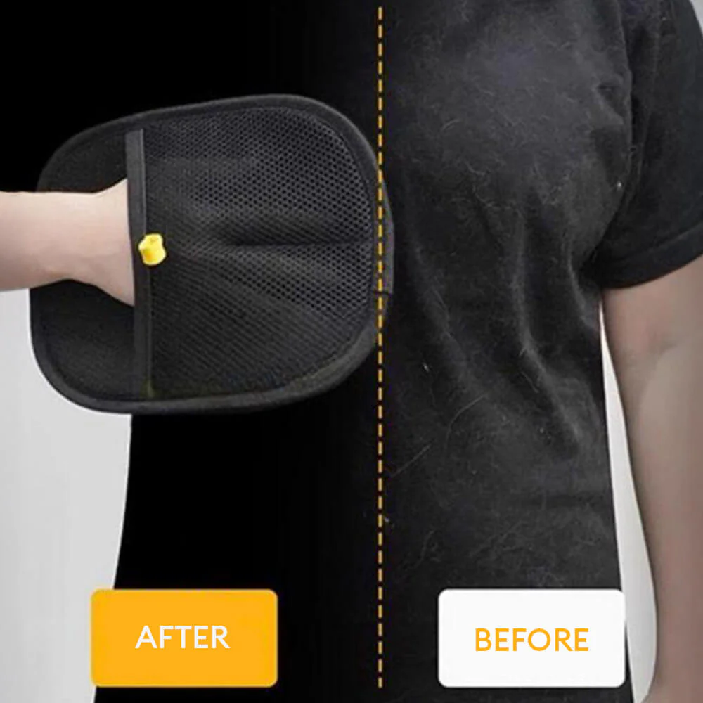 Gant de nettoyage double face pour poils d’animaux fibres électrostatiques-Exclusif app - Image 3