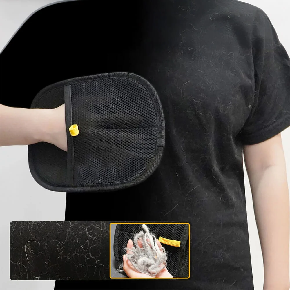 Gant de nettoyage double face pour poils d’animaux fibres électrostatiques-Exclusif app - Image 7